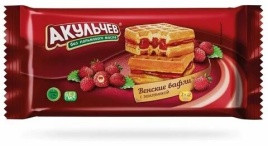 Вафли Венские ассорти 100 гр.