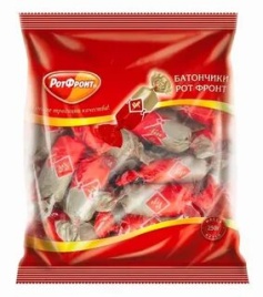 Батончики Рот-Фронт (конфеты) 250 гр.