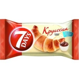 Круассан "7-Дней" МИДИ 3+1 65 гр. Какао упак (7 шт.)