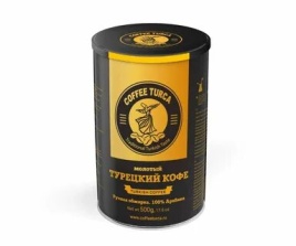 КОФЕ ТУРКА молотый 500 гр.жб