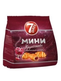 Круассан "7-Дней" 265 гр. Черешня упак (10 шт.)