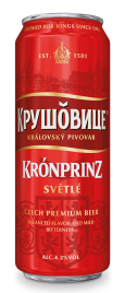 Крушовице Светлое 0,43 л. (24 шт.) ж\б