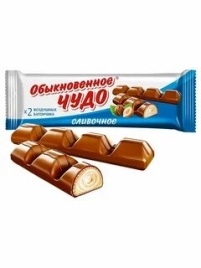 Вафли Чудо обыкновенное сливочная 60 гр. блок (24 шт.)