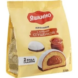 Пряники с вареной сгущенкой 350 гр.
