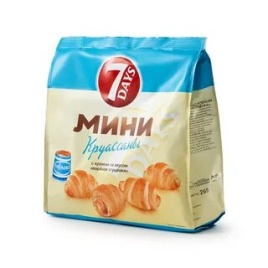 Круассан "7-Дней" 265 гр. Сгущенка упак (10 шт.)