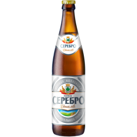 Пенная серебро 0,45 л. (20 шт.) ст.