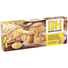 Пирог Baker House Kuchen 350 гр. Ваниль