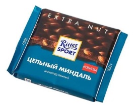 Ритер Спорт Темный с миндалем