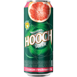 Хуууч Супер Грейпфрут 0,45 л. (12 шт.) ж\б