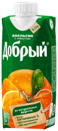 Добрый Апельсин 0,33 л. (12 шт.)