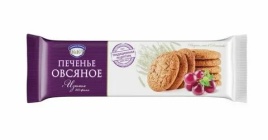 Печенье Овсянное с изюмом 250 гр.