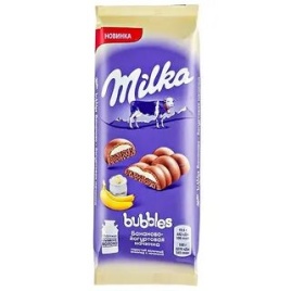Милка Баблс Банан/ Йогурт 92 гр.