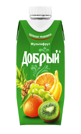Добрый Мультифрукт 0,33 л. (12 шт.)