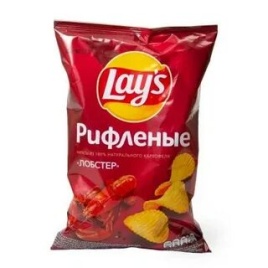 Лейз 140 гр. Лобстер рифлёный  (19 шт.)