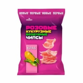 Розовые чипсы 70 гр.  (12 шт.)