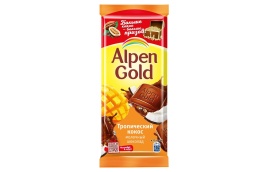 Альпен-Голд Тропический кокос 85  гр.