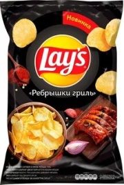 Лейз 140 гр. Рёбрышки упак (19 шт.)