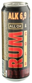 Алко Ром Кола 0,45 л. (24 шт.) ж\б
