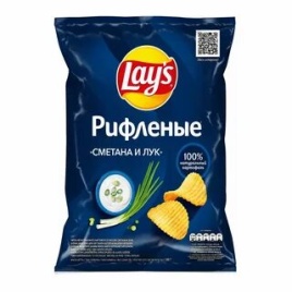 Лейз 140 гр. Сметана лук упак (19 шт.)