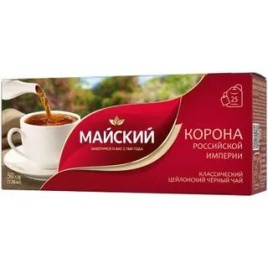 Майский чай Корона Российской Империй 25 пак.