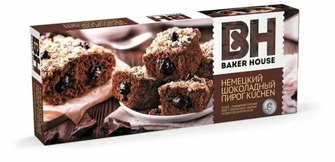 Пирог Baker House Kuchen 350 гр. Шоколадный фото 1