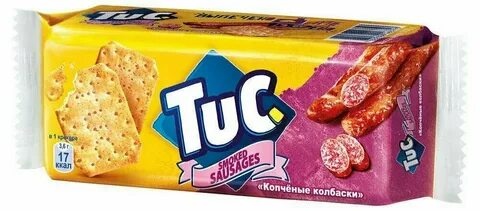 Тук крекер 100 гр. Колбаса фото 1