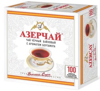 Азерчай с Бергамотом 100 пак. фото 1