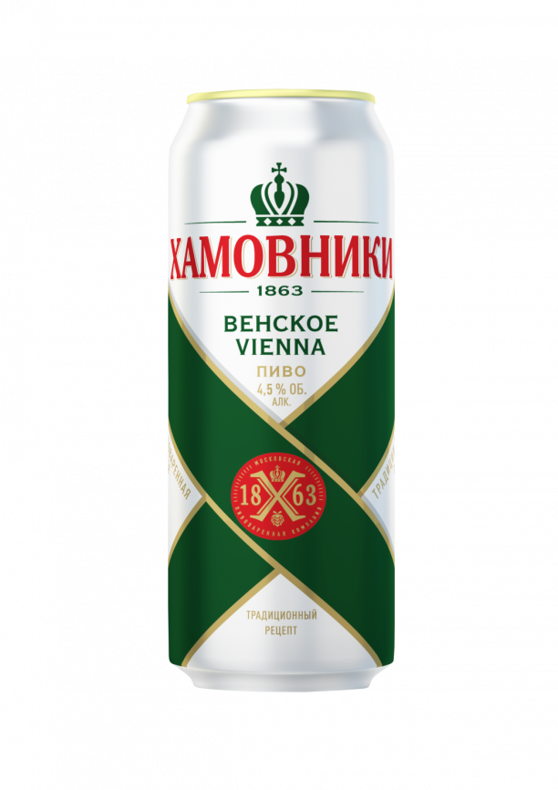 Хамовники Венское 0,47 л. (24 шт.) ж\б фото 1