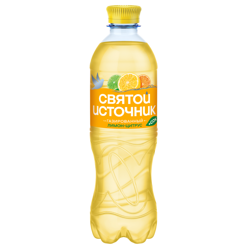 Святой Источник Цитрус 0,5 л. (12 шт.) газ фото 1