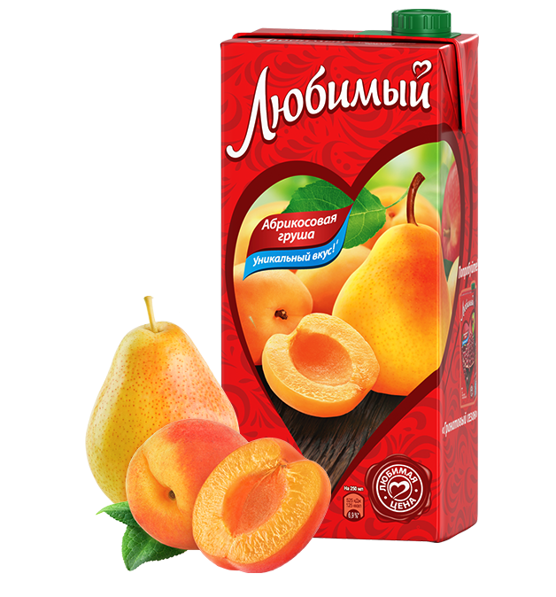 Любимый Сад Яблоко Абрикос Груша 1 л. (12 шт.) фото 1