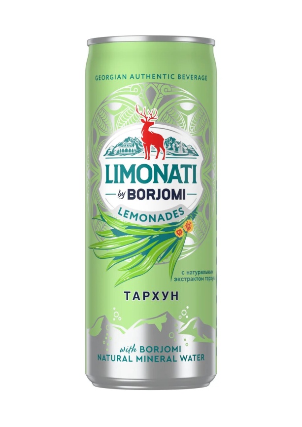 Боржоми Тархун 0,33 л. (12 шт.) ж\б фото 1