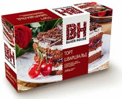 Торт Baker House "Вишня" Шварцвальд 350 гр. фото 2