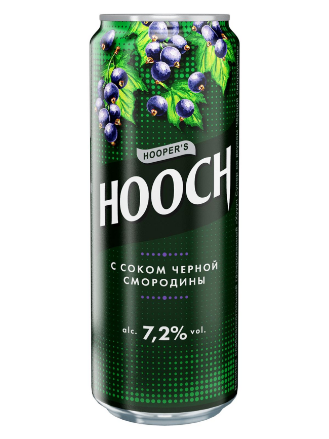 Хуууч Супер Черная смородина 0,45 л. (12 шт.) ж\б фото 1