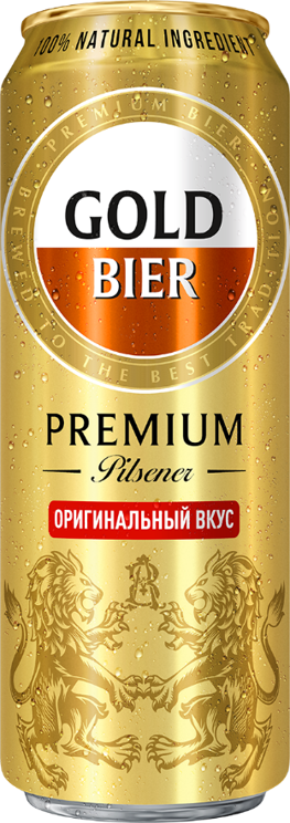 Голд 0,43 л. (24 шт.) ж\б фото 1