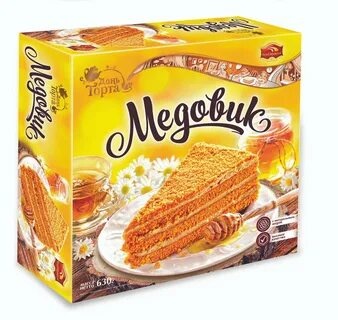 Медовик торт 630 гр. фото 1
