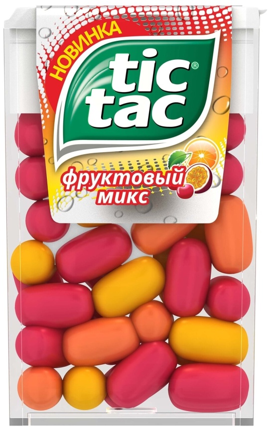 ТИК-ТАК Фруктовый микс блок (12 шт.) фото 1